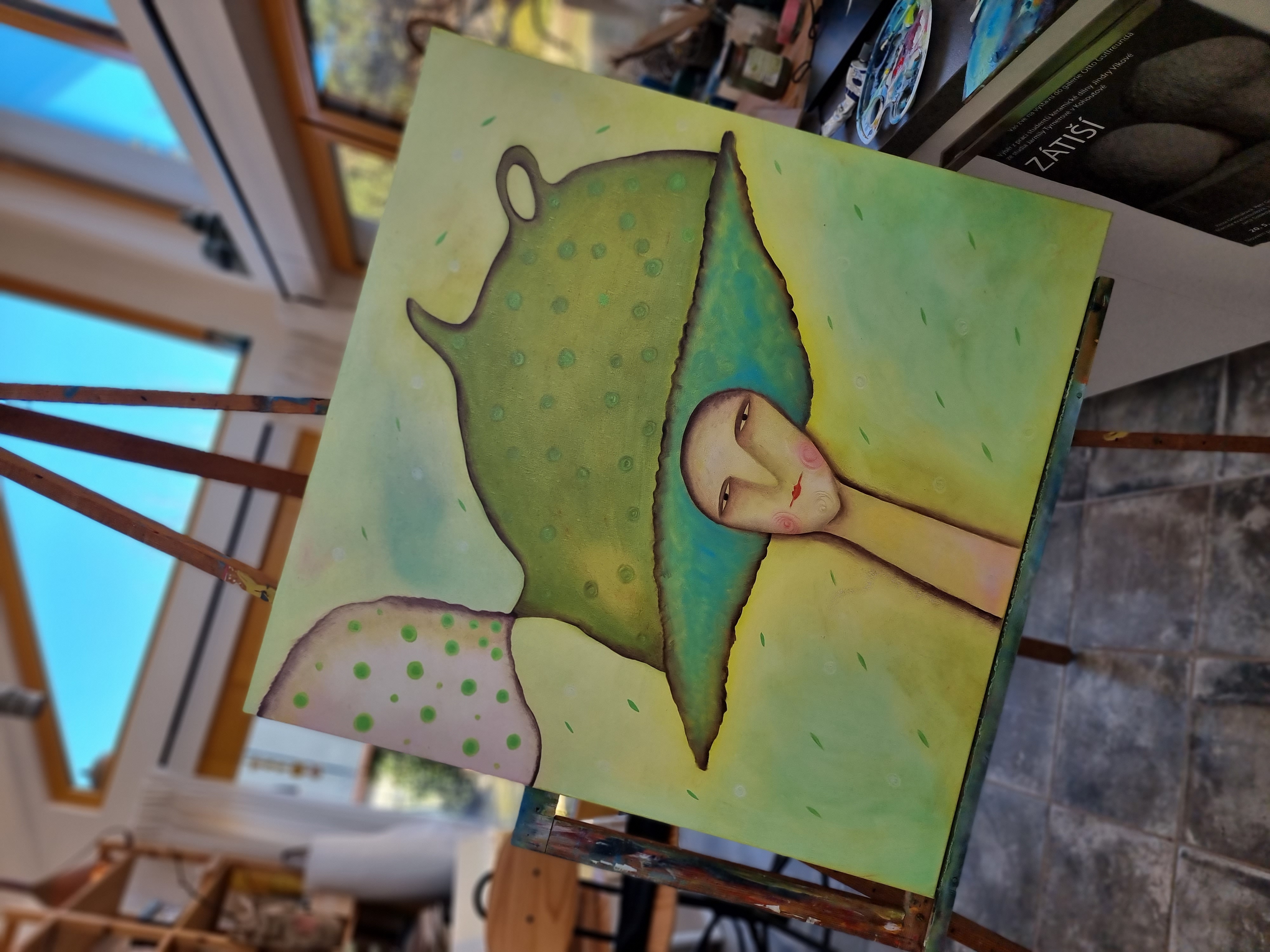 Obraz  " Vůně zeleného čaje"