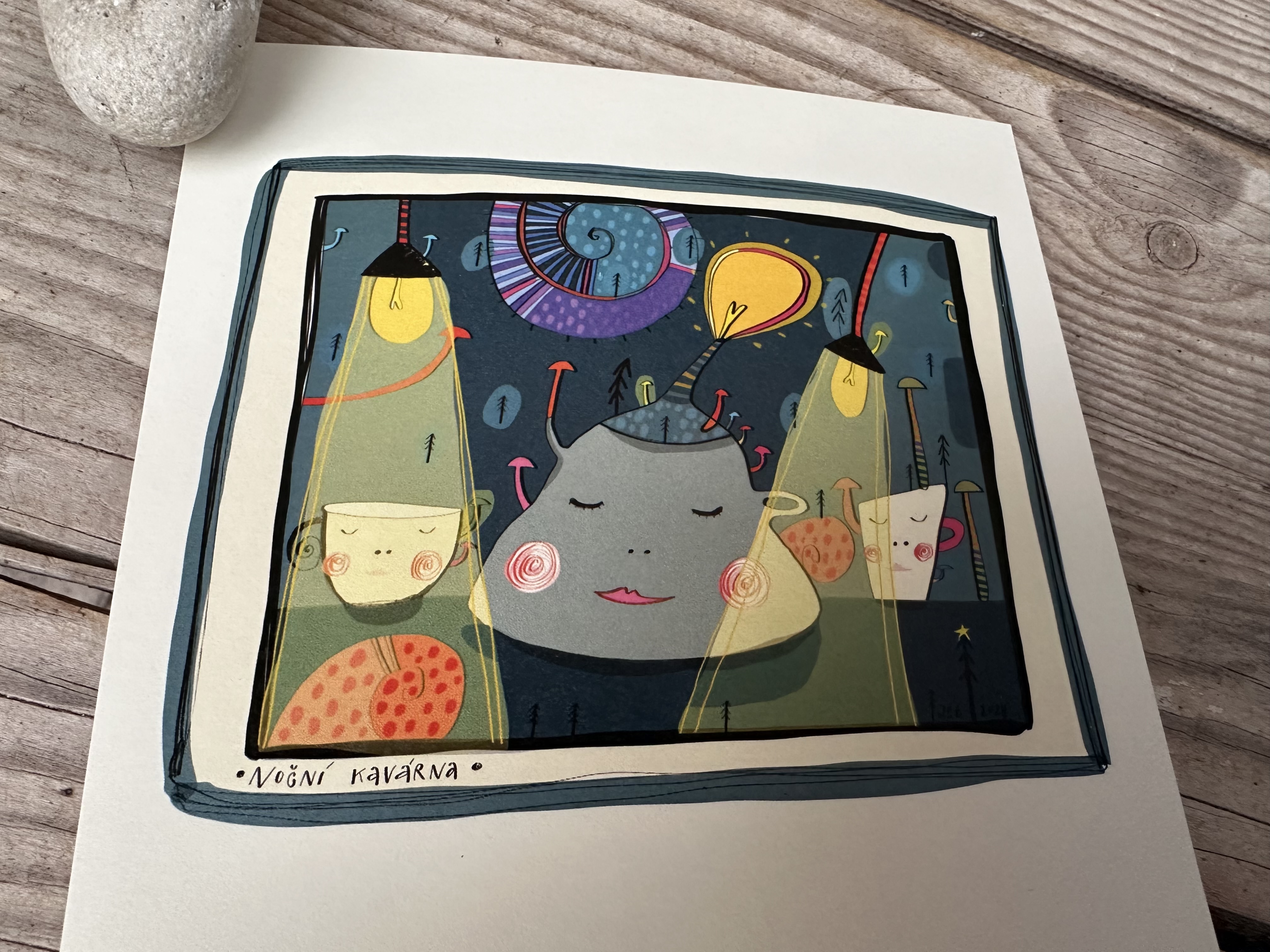 Obrázek - Noční kavárna