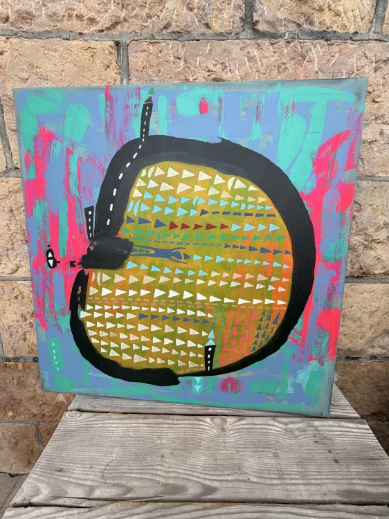 Obraz - Spolklo mě město