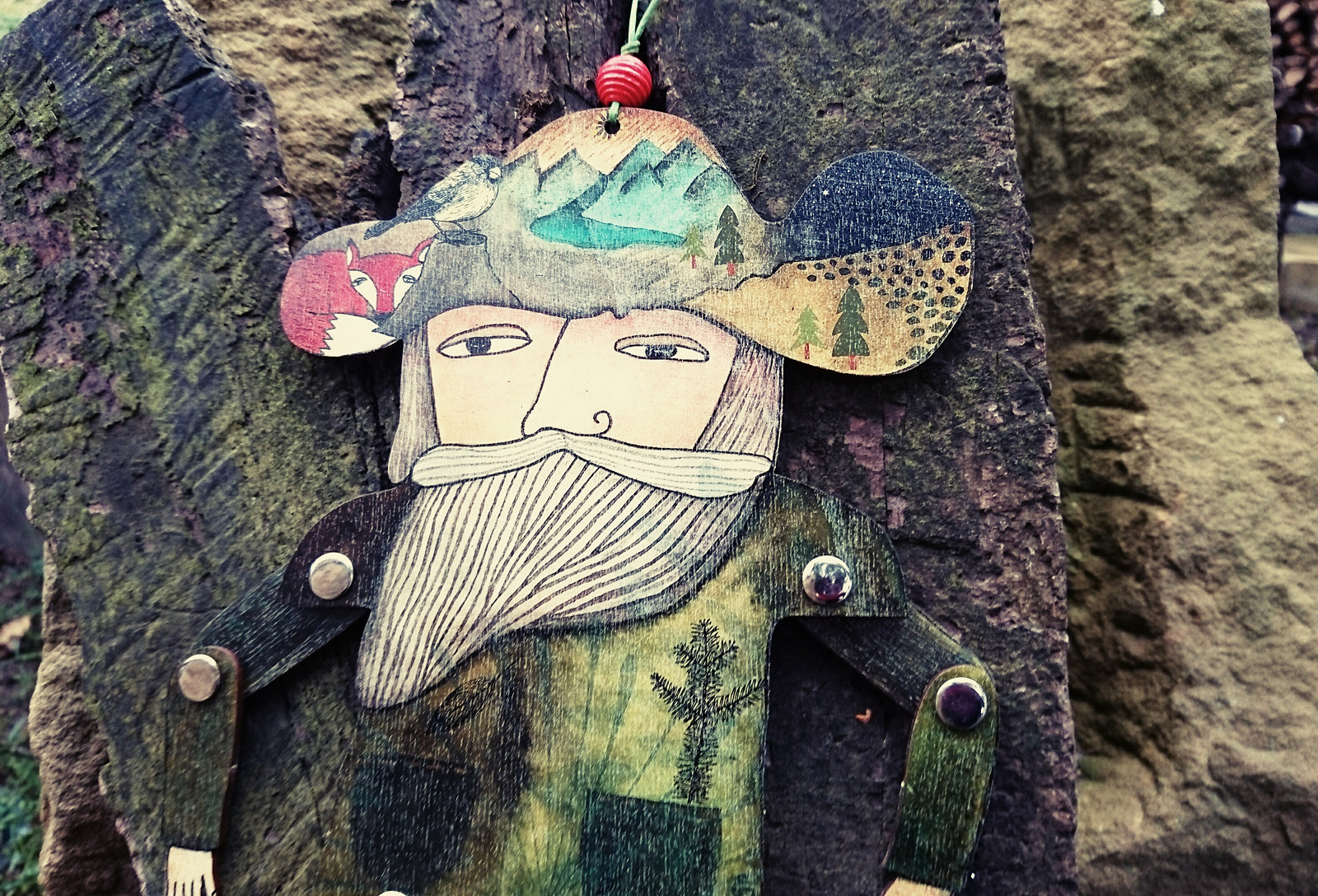 Tahací loutka "Pan Krakonoš"