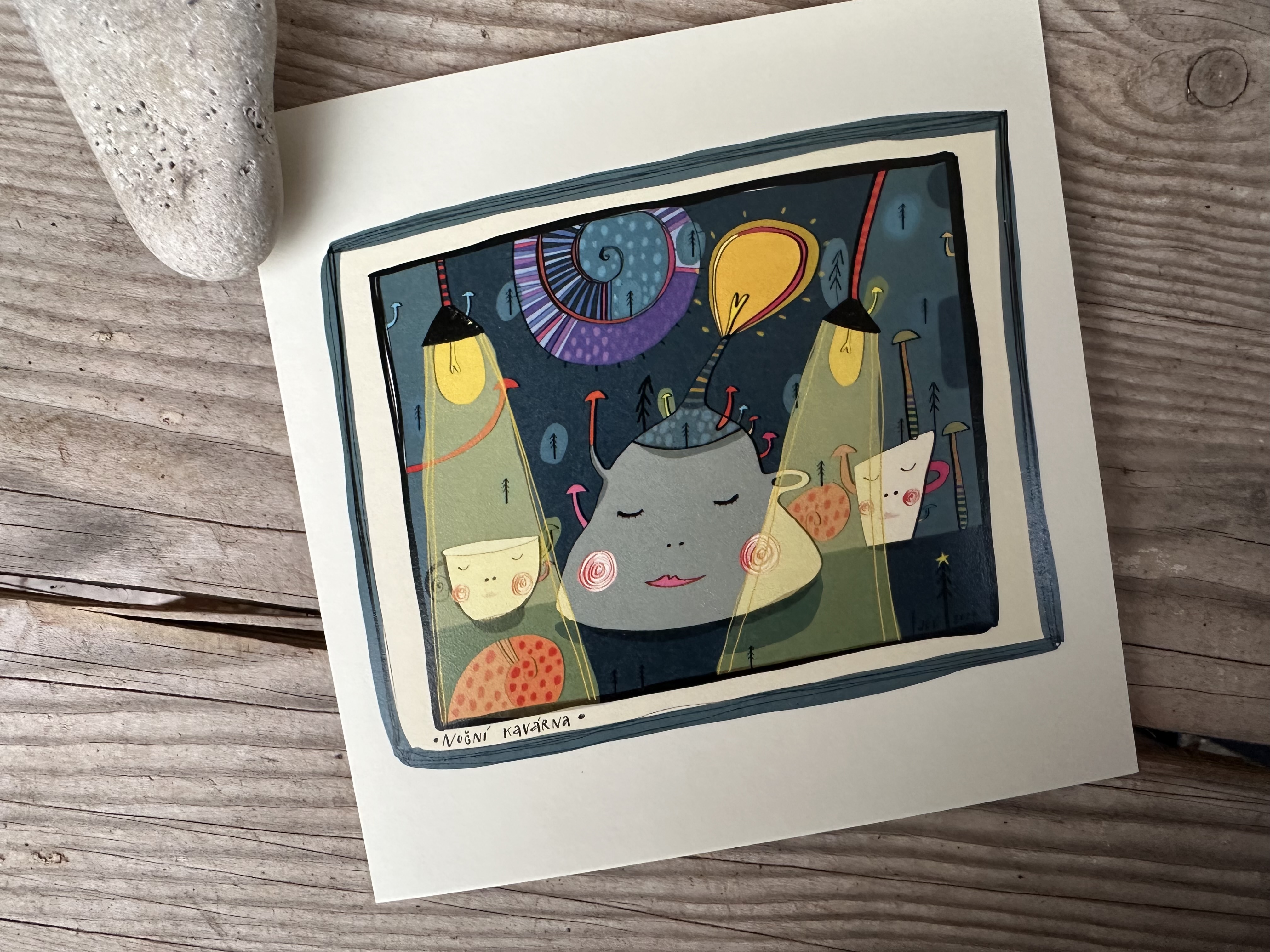 Obrázek - Noční kavárna