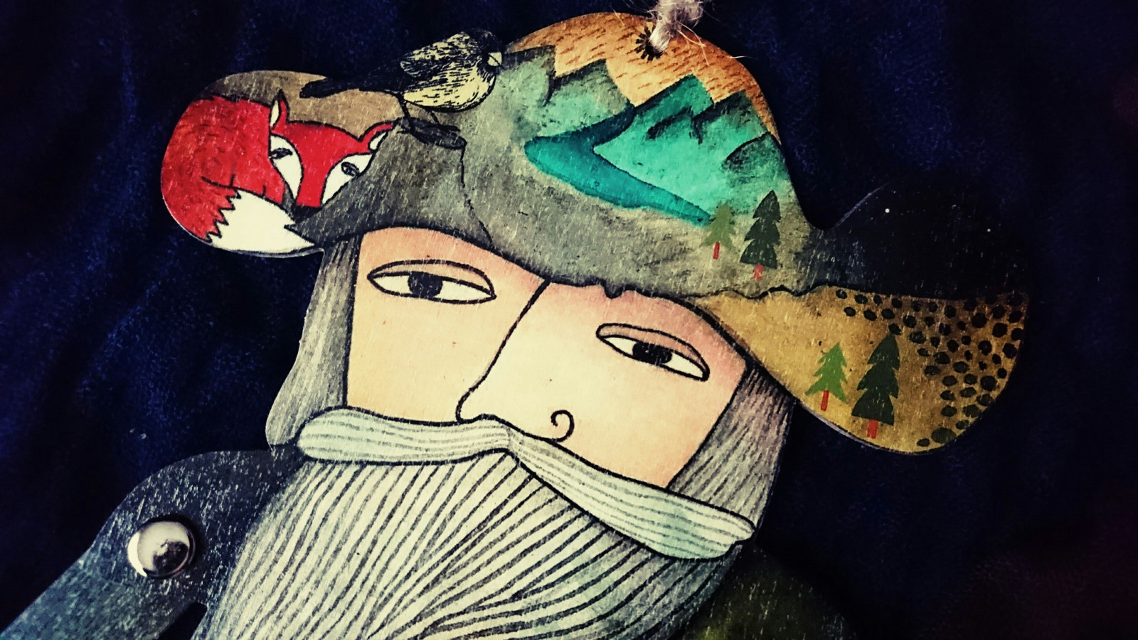 Tahací loutka "Pan Krakonoš"