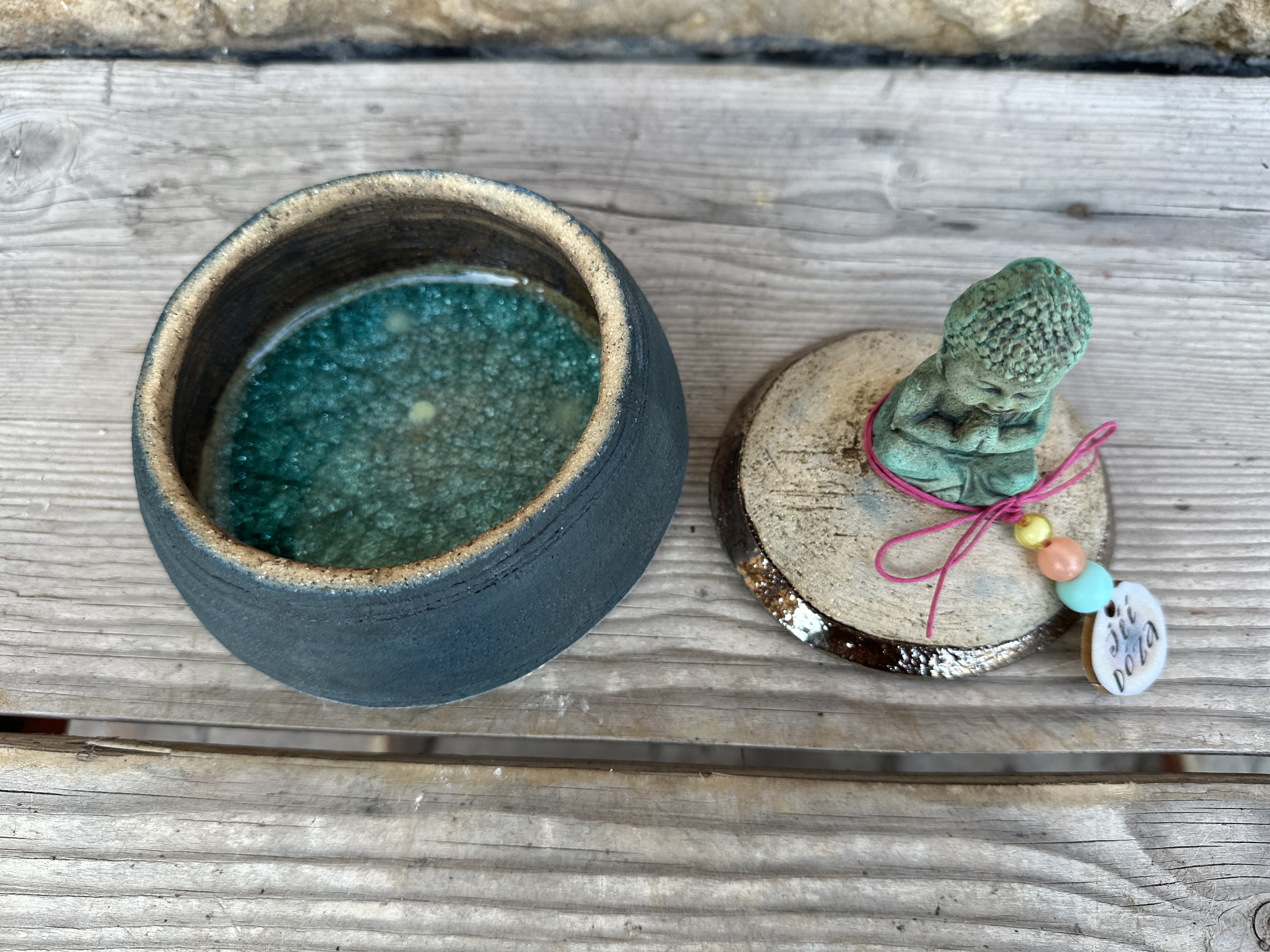  dóza - Malý modrý Budha