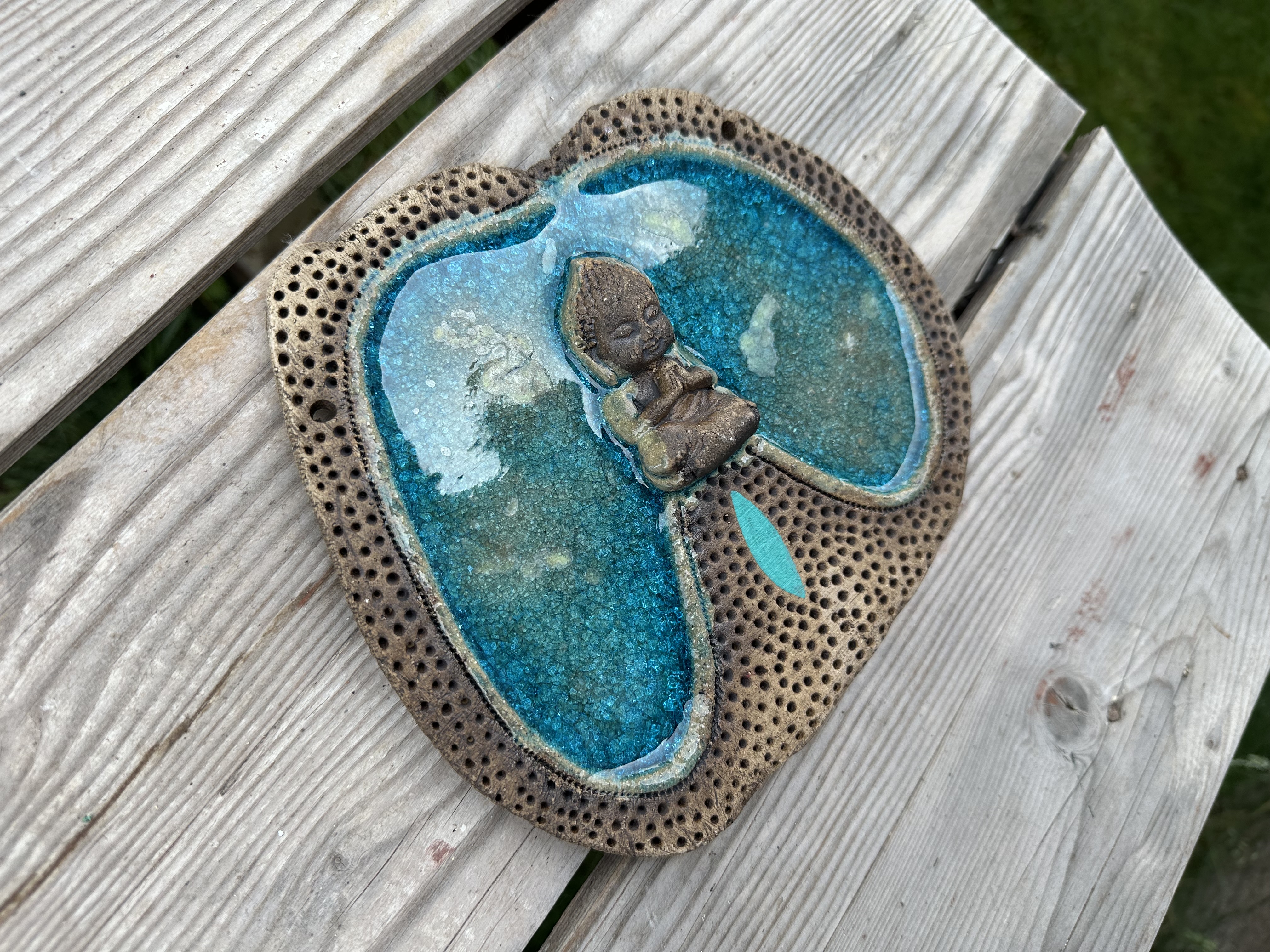 Plastika  - Cedulka na zavěšení