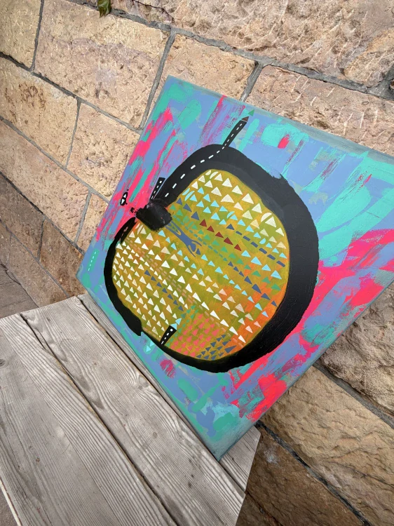 Obraz - Spolklo mě město