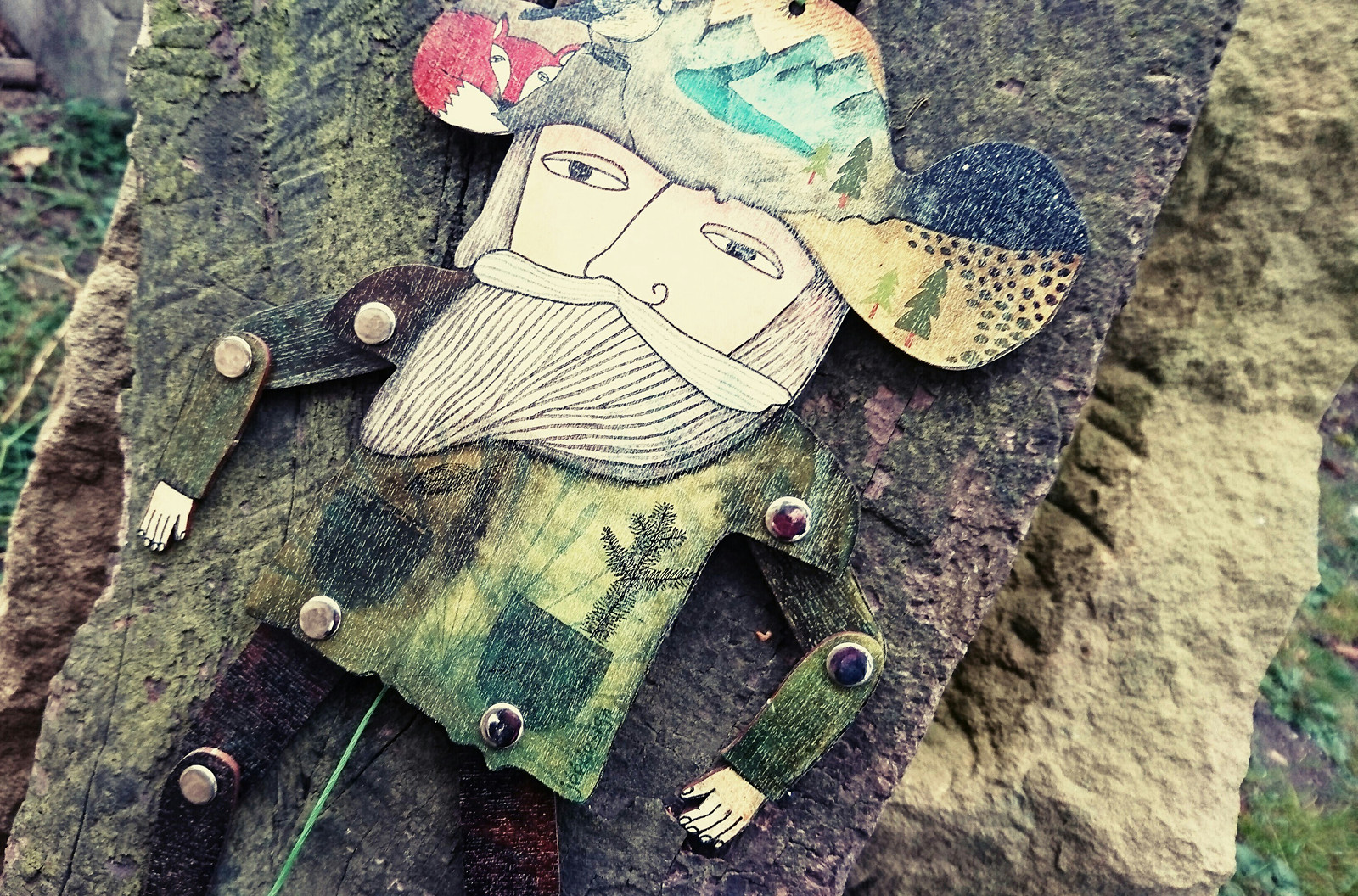 Tahací loutka "Pan Krakonoš"