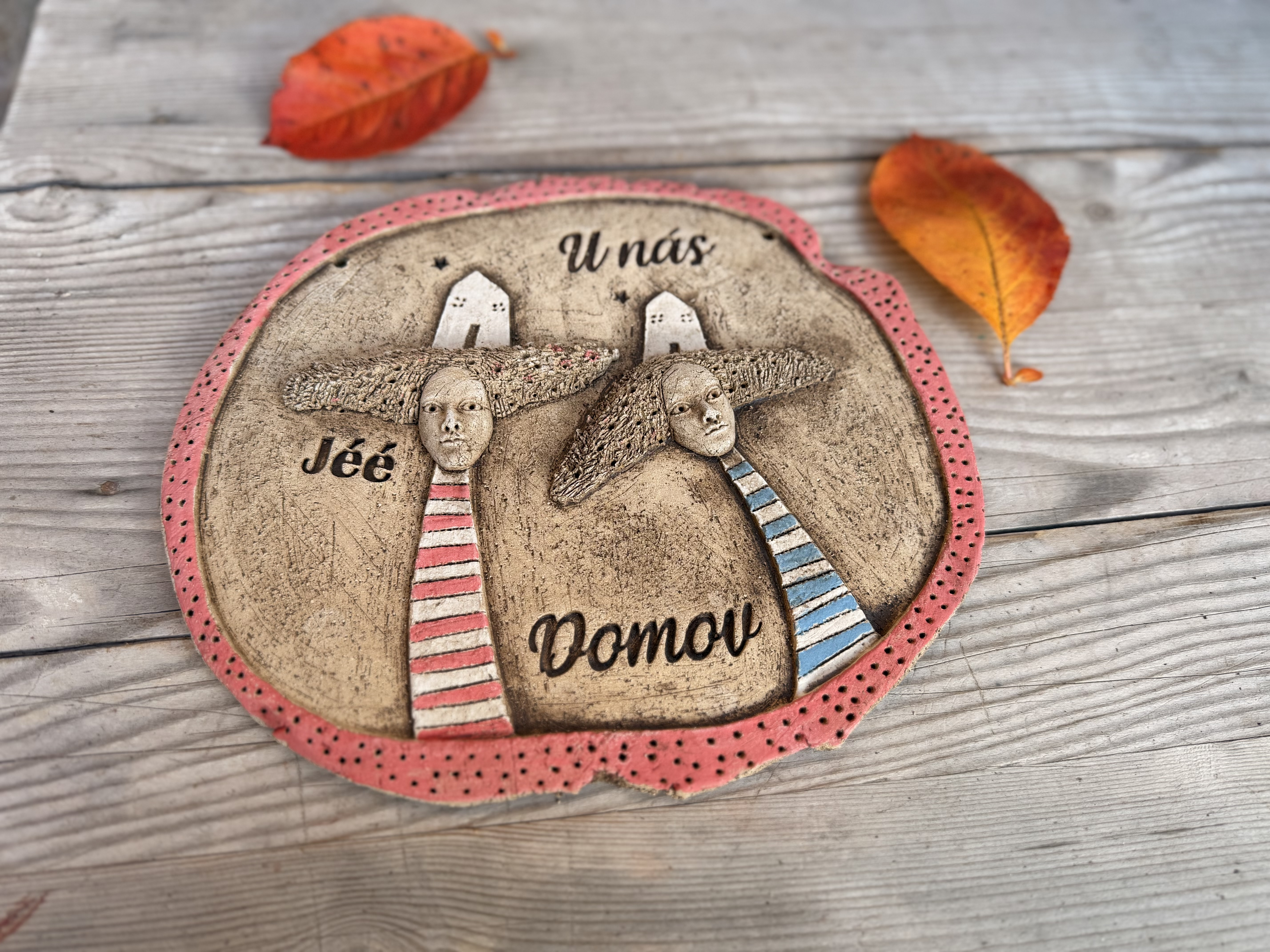 Plastika  - Cedulka na zavěšení