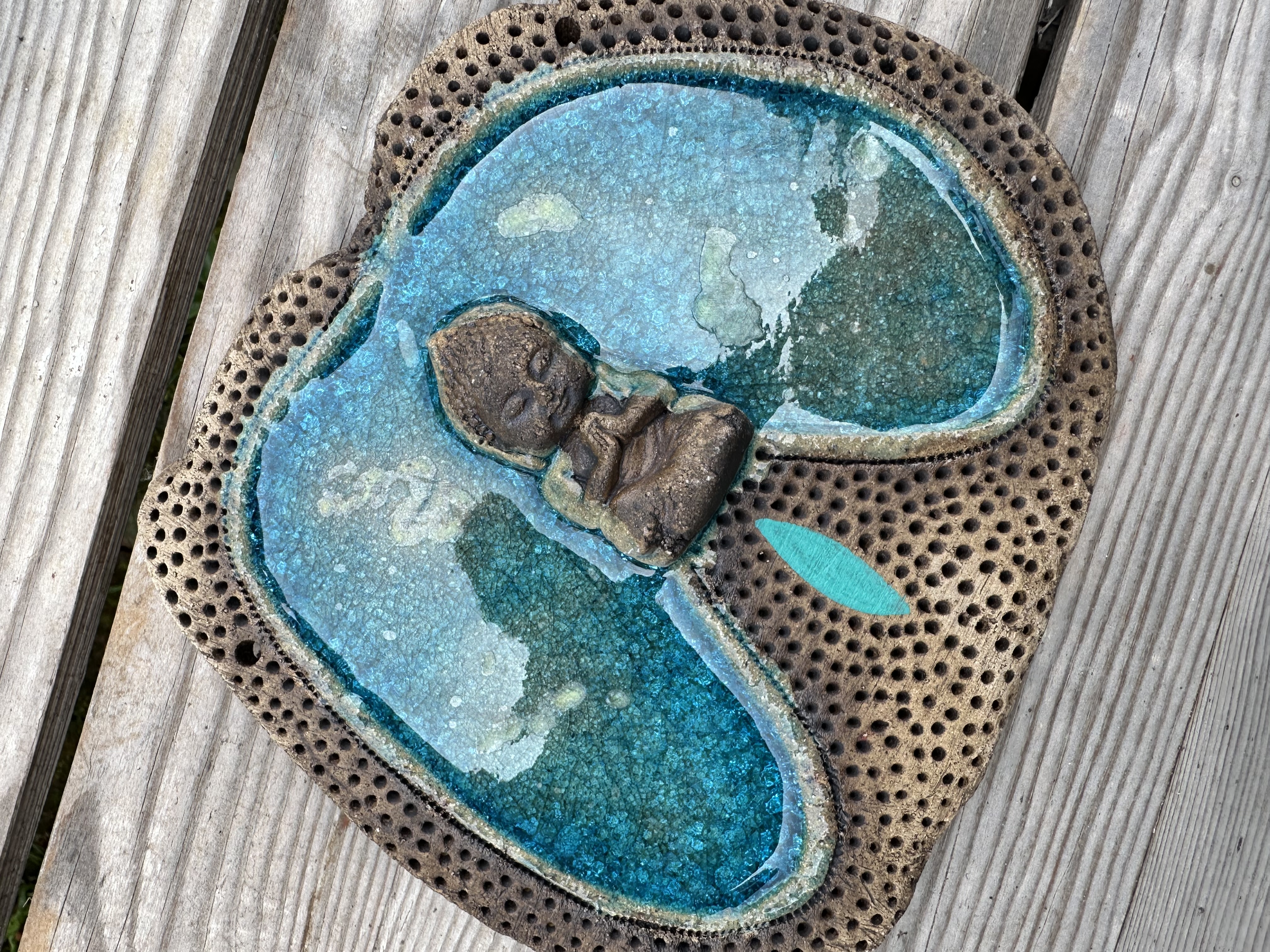 Plastika  - Cedulka na zavěšení