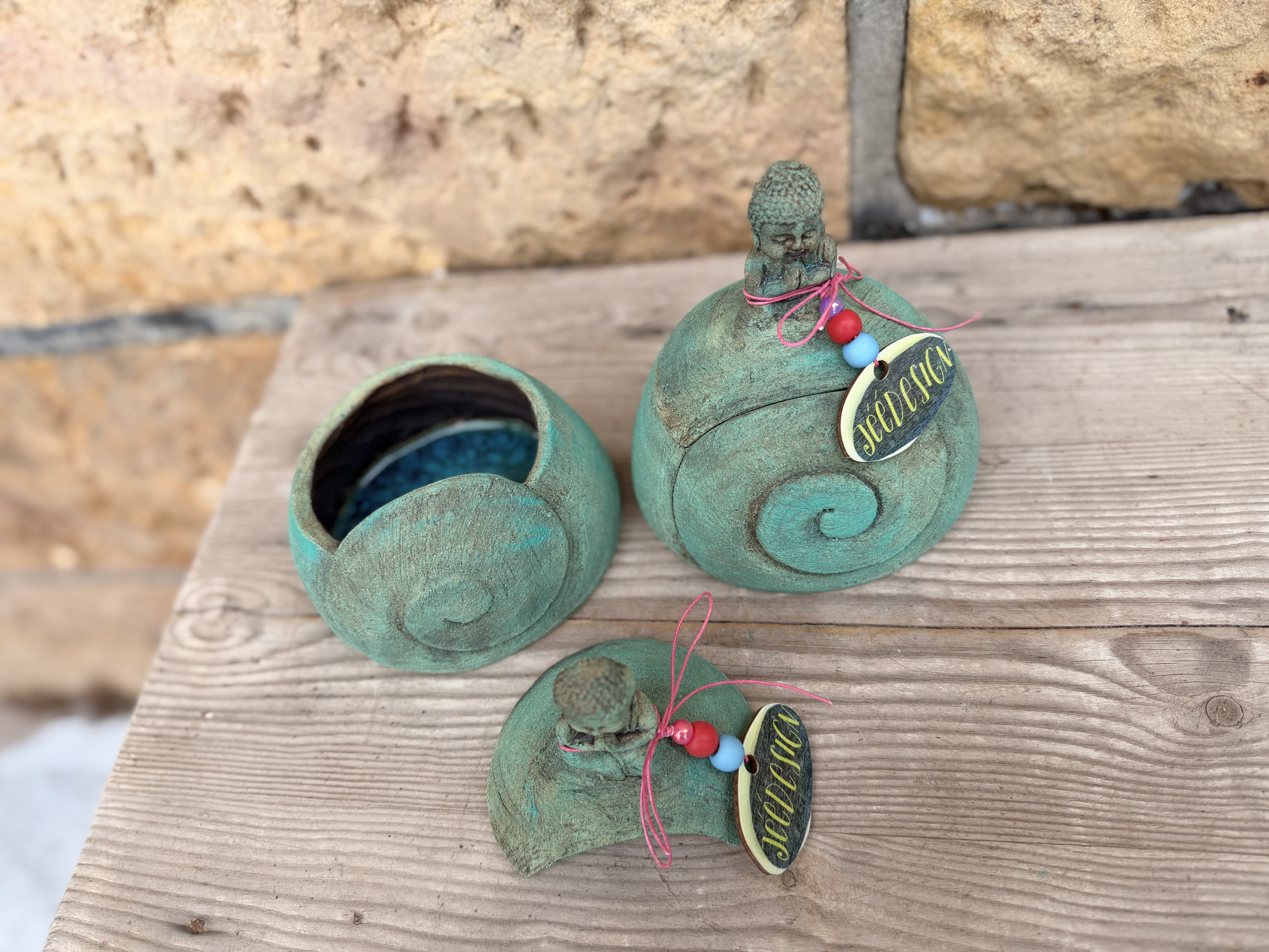  dóza - Malý modrý Budha