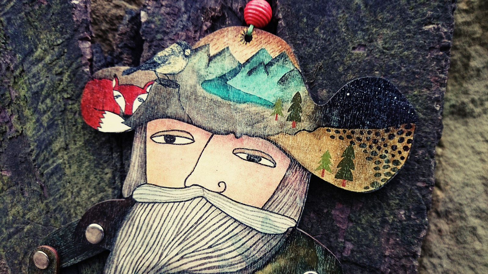 Tahací loutka "Pan Krakonoš"