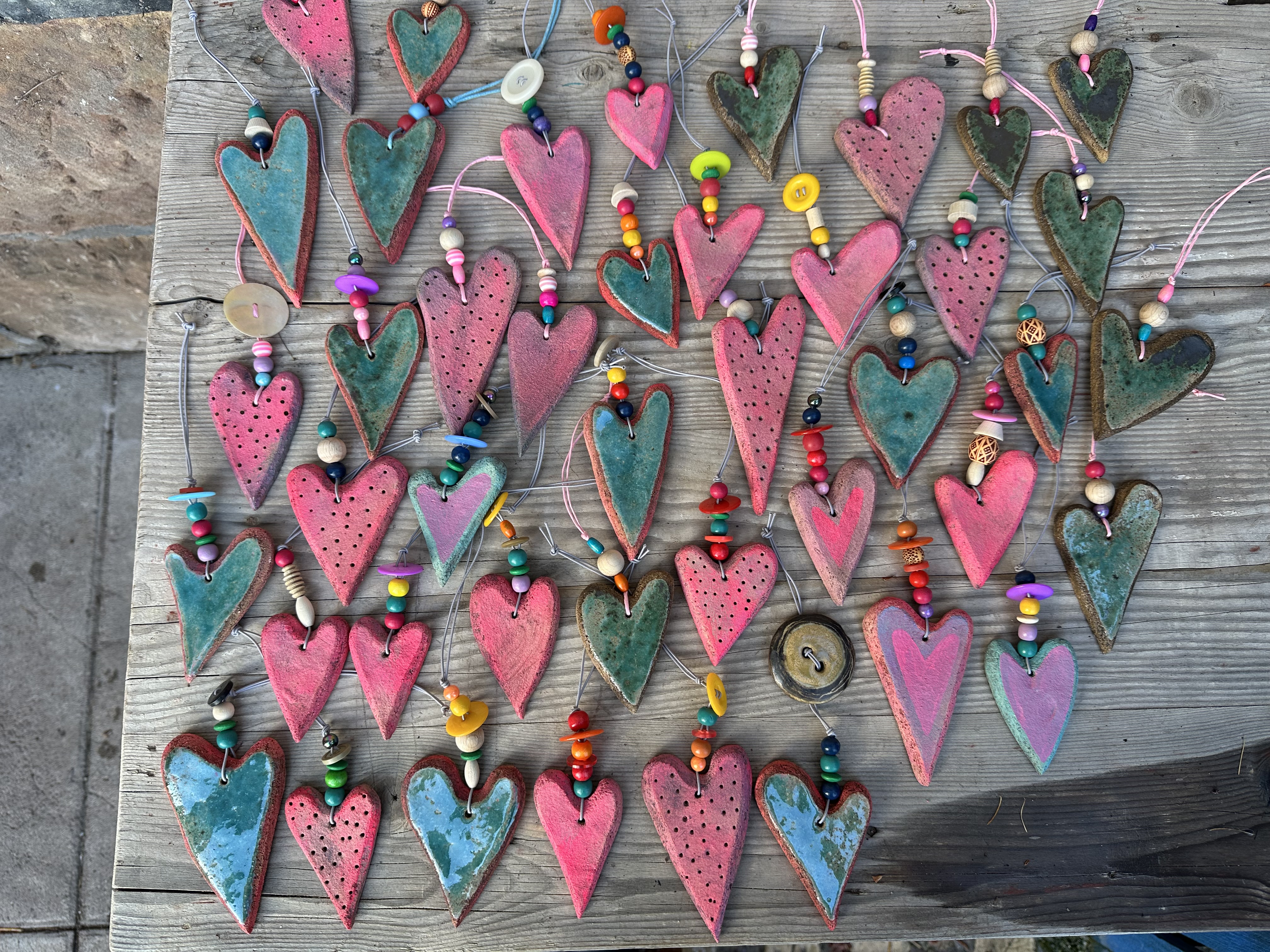 Plastika  - Srdíčka 