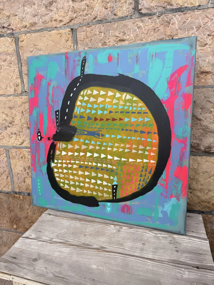 Obraz - Spolklo mě město